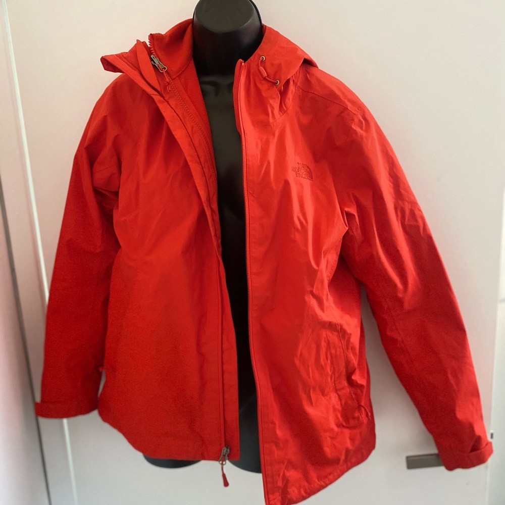 Red Women’s north face jacket
